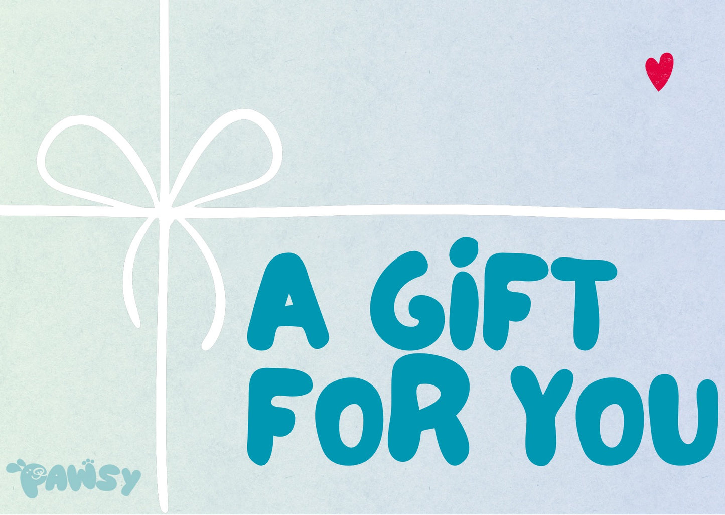 Pawsy Gift Card